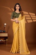 Designer Soft Art Silk Saree For Women Party Wear